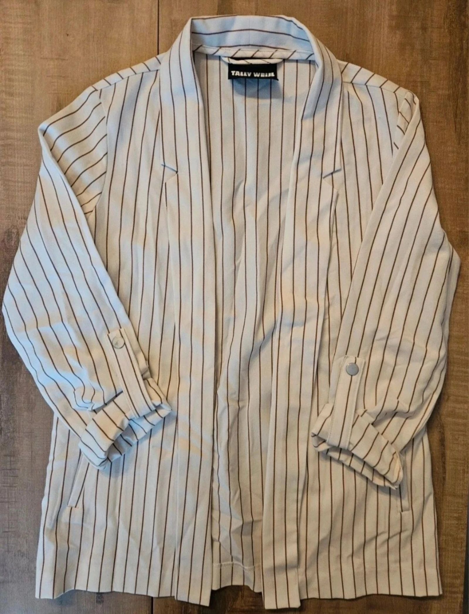 Blazer chic a rayas - talla XS – photo 2